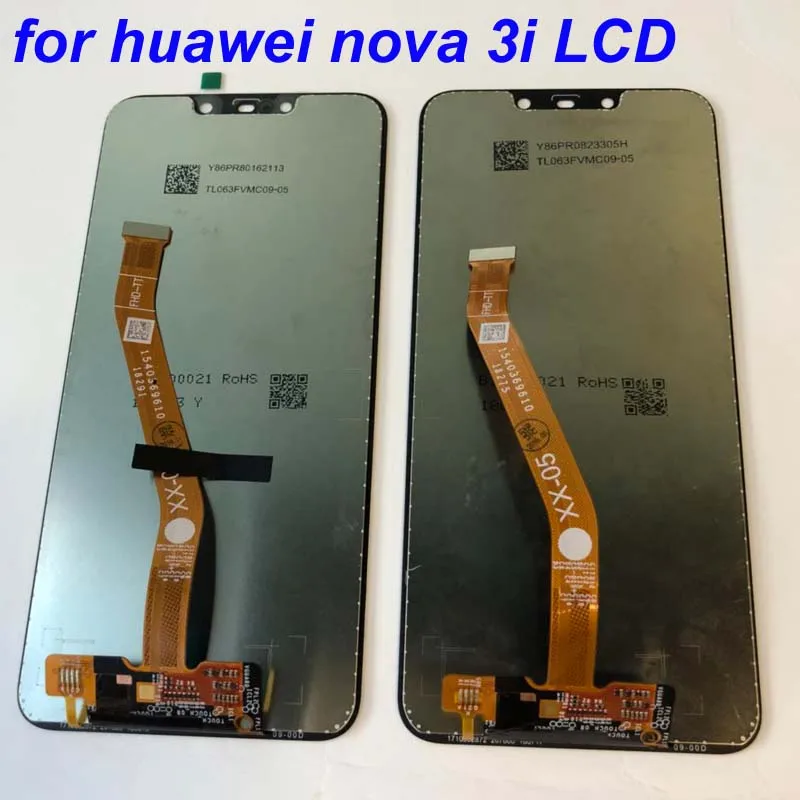 AAA для 6," huawei P Smart Plus Nova 3i INE-LX2 ЖК-дисплей+ сенсорная панель дигитайзер для Nova3i рамка в сборе