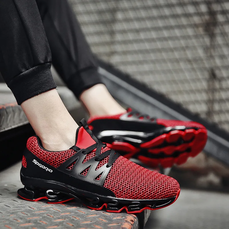 

DorisFanny Air breathable Sport Shoe Walking Outdoor sneakers red black comfortable max speed trainer 97 male shoes trainers