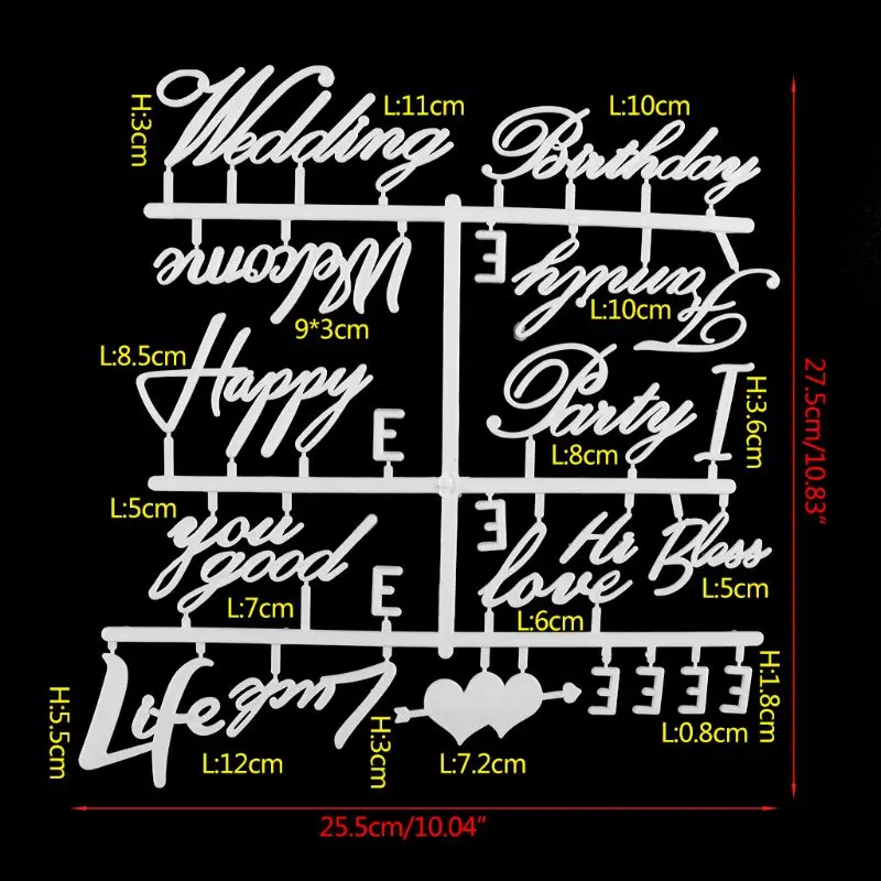 Доска для писем букв специальные свадебные персонажи слова для фетра Сменные знаки сообщения и Надписи#524