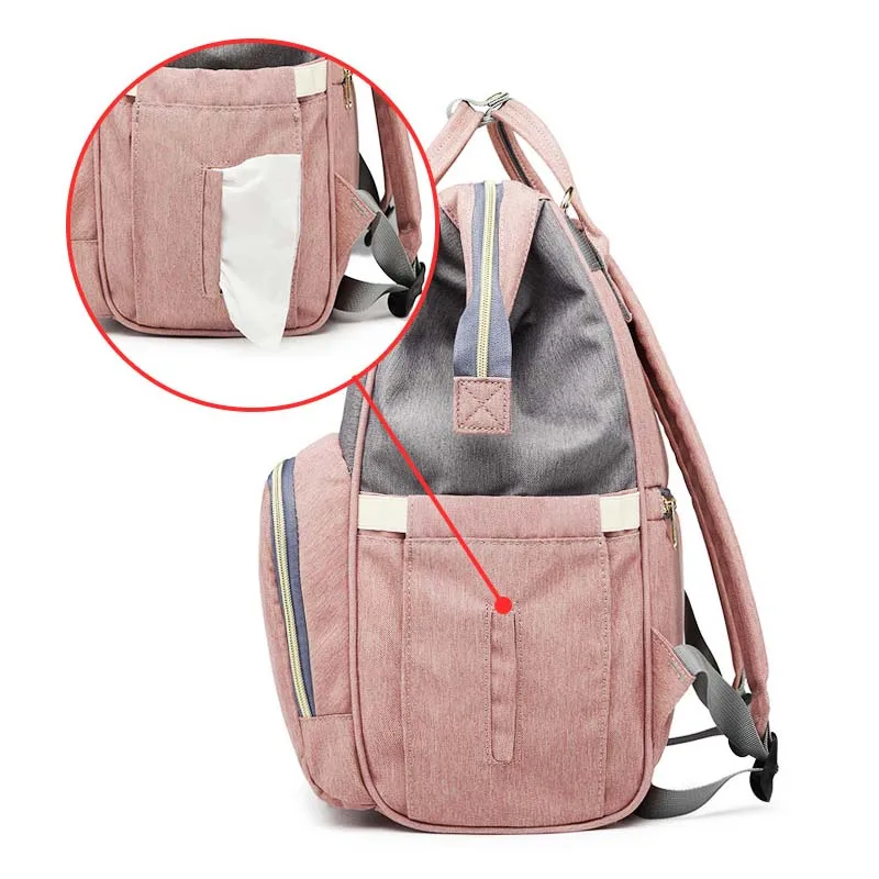 LEQUEEN Детская сумка для подгузников большой уход рюкзак для путешествий с зарядкой через usb мама для беременных женщин сумка для хранения детская прогулочная коляска сумка