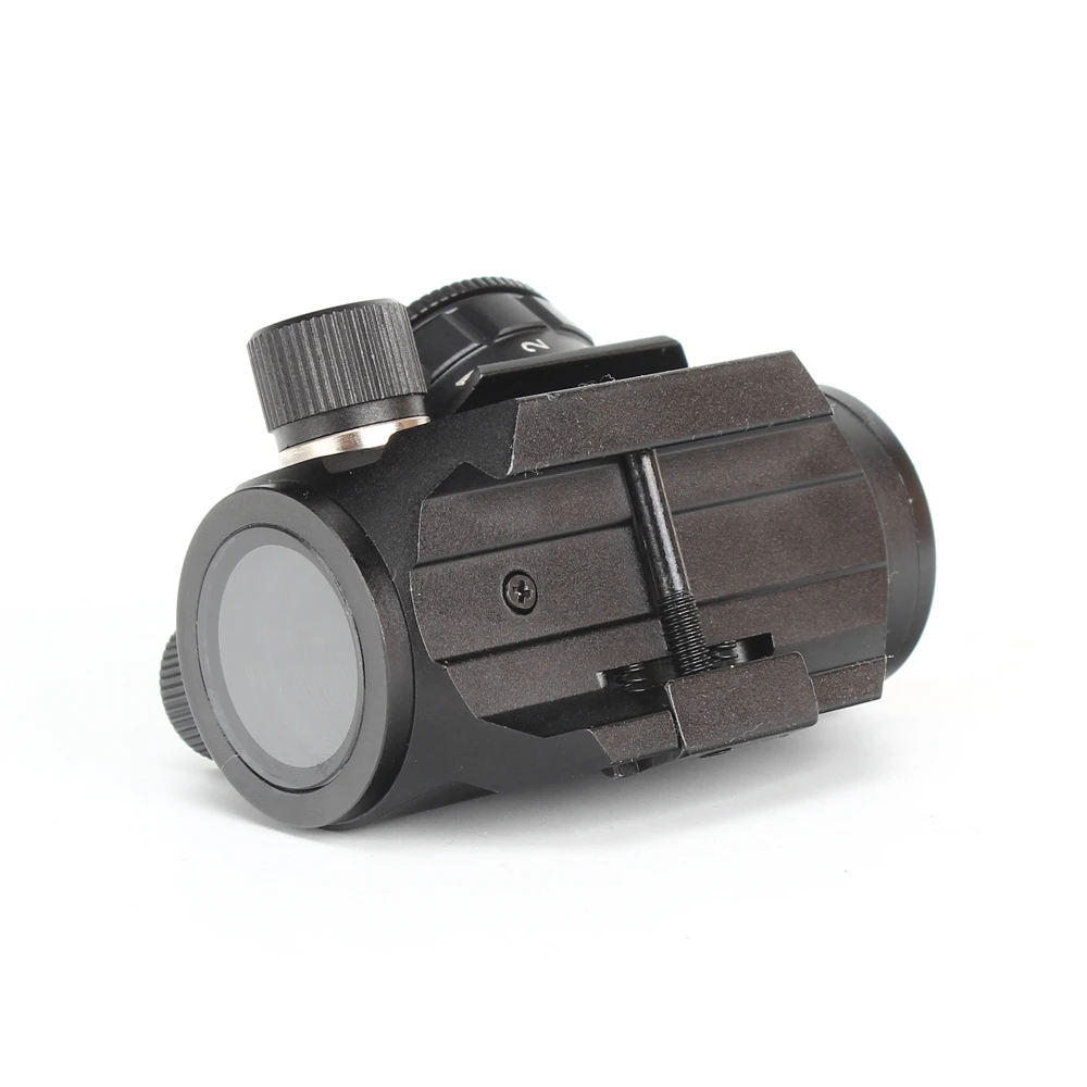 Малозаметный компактный прицел 1X21 3 MOA Red Dot Вивер Пикатинни тактический охотничий