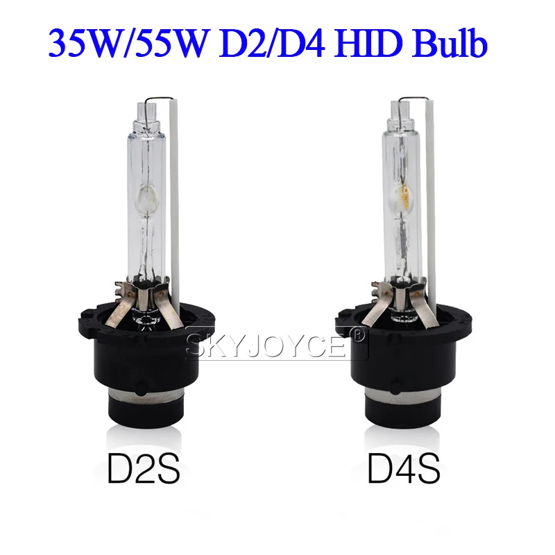 SKYJOYCE 35W 55W Xenon D2S D4S HID Replacement Bulb 4300K 8000K 6000K For Toyota Lexus Car Headlight Ballast D2S D4S Xenon Kit (6)