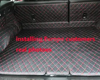 

fit for 2016 2017 Renault Kadjar rear tail car trunk mat durable boot carpets