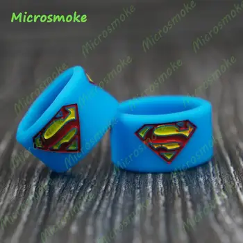 

USA and Malaysia Popular Debossed Silicone Vape Band Customized LOGO ejuice vape ring with different size