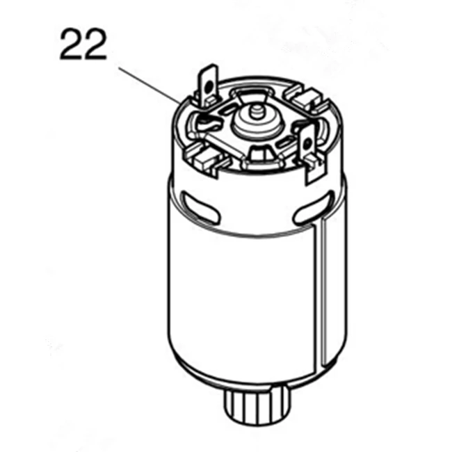 Настоящий двигатель для Makita 629943-3 DUM604