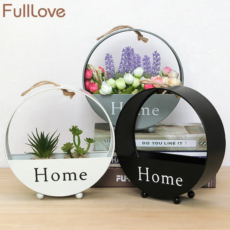 FullLove 20 2*6 5*21 см металлический подвесной держатель для цветов искусственный