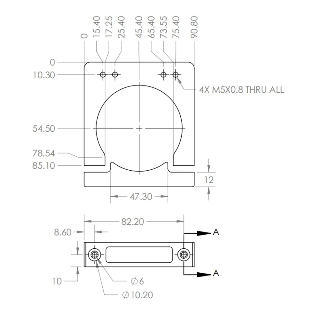 52 мм/65 мм/71 мм Алюминиевый металлический фрезерный станок комплект для крепления шпинделя для ЧПУ C-BEAM гравировальный станок для 3d принтера запчасти аксессуары