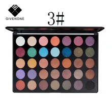 

GIVEONE Fashion Ladies 35 Color Face Makeup Eyeshadow Palette Shades Pallete Make up Palette Waterproof Long-Lasting Cosmetics