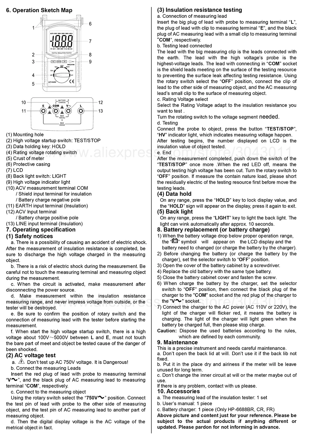 HP-6688B,C,F,BR,CR,FR-2