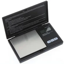 Практичная раскладушка точные ювелирные весы цифровые весы ЖК-дисплей мини электронные карманные весы