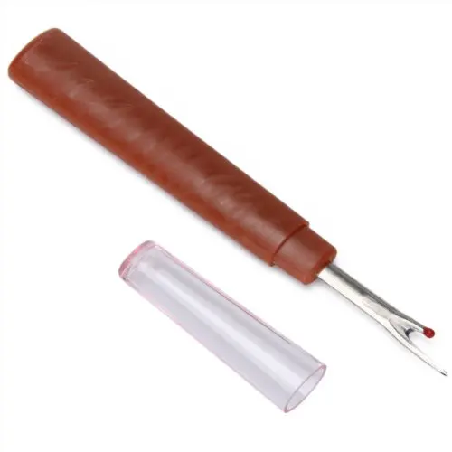 

JFBL Large plastic handle wood color cross-stitch knife About 13.3 cm long