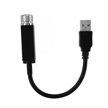 

Roadway Safety Traffice Light Mini USB LED Lamp for Car Auto Atmosphere Projector Ceiling Star Red Light Lamp