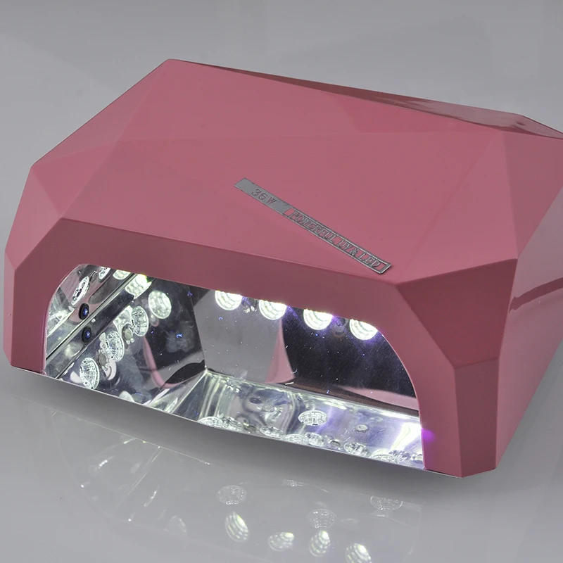Профессиональный светодиодный автоматический датчик алмазной формы светодиодный УФ для сушки гель-Лака Лампы популярная машина для ухода за ногтями модный УФ-гель для ногтей инструмент