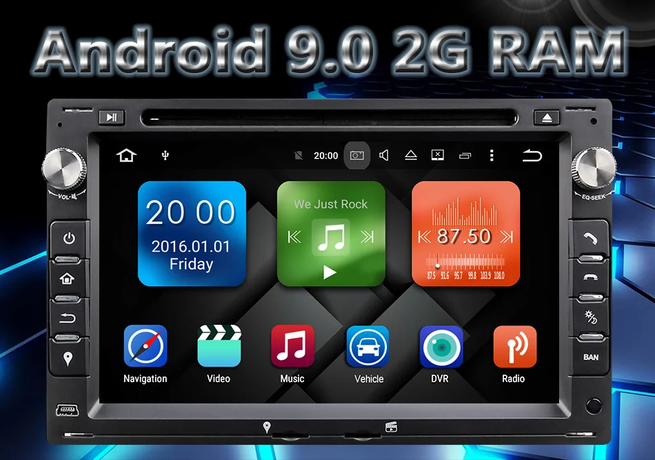 Eunavi Android 9,0 Автомобильный gps для VW PASSAT B5 B4 JETTA BORA GOLF 4 SHARAN POLO MK5 MK4 MK3 T5 транспортер