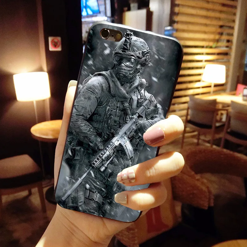 Чехол MaiYaCa для iphone 10 кино спецназ сделай сам красочная печать TPU игровой чехол iPhone