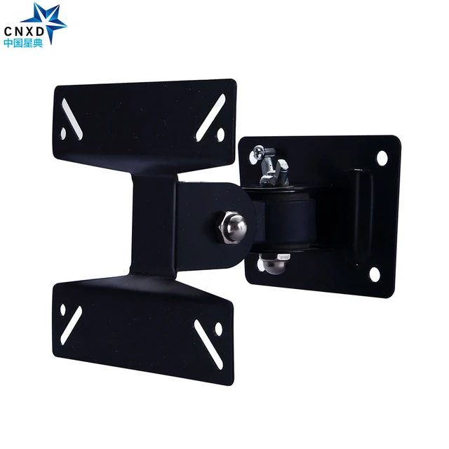CNXD Universal TV Wall Mount Swivel Tilt 180 Degrees Full Motion TV PC Monitor Bracket 14-24 Inch for LCD LED Flat Panel Plasma