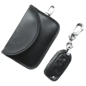 

Hot Mini Faraday Bag Signals Blocking Pouch For Car Key For Anti-Theft Keyless Entry Car Key Protector Smart Car Key FOB Holder