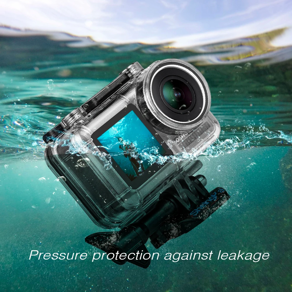 В наличии OSMO ACTION 40 м водонепроницаемый корпус чехол для дайвинга DJI экшн камеры