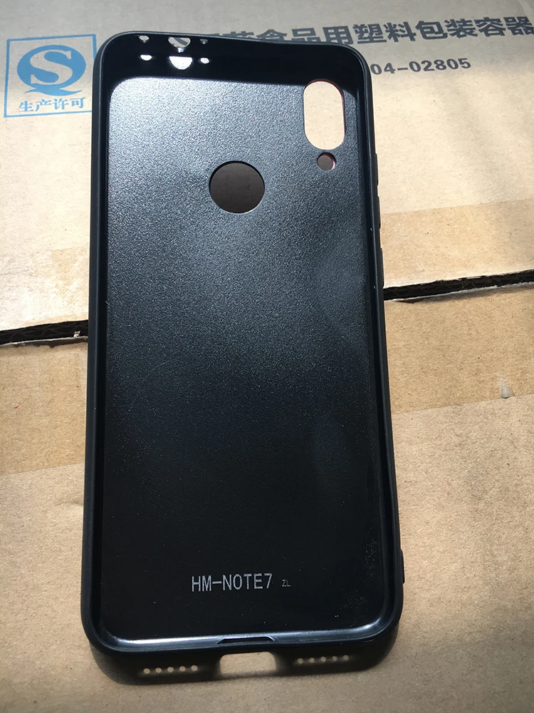 Чехол для Xiaomi Redmi Note 7 ALIVO деловая искусственная кожа + акриловый противоударный