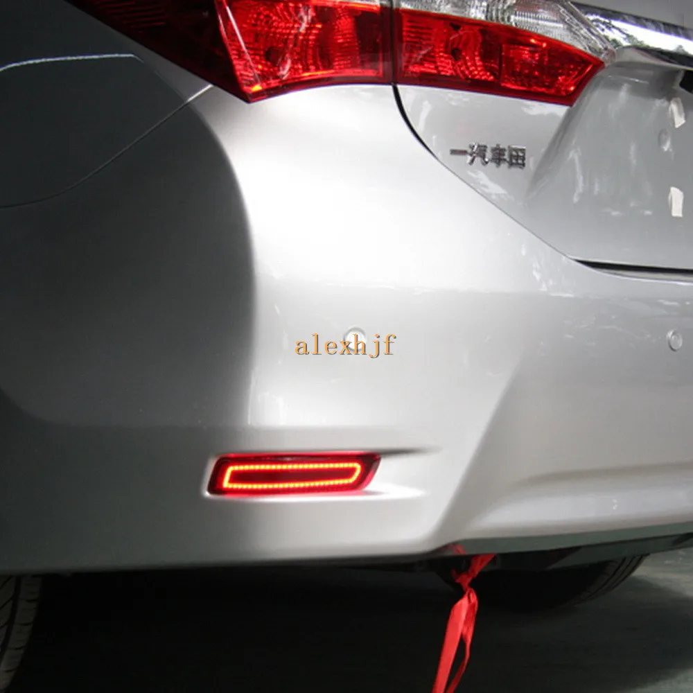 

July King LED Brake Lights + Night Running + Turn Lights Case for Toyota Corolla EU-version 2014+ and Lexus ES300 ES350 GS etc.