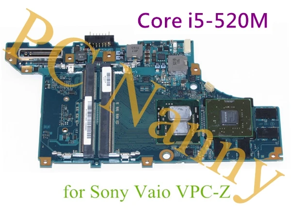 For Sony Vaio VPCZ1 * Intel Integrated 2.4 Core i5-520M Laptop Motherboard * A1754738A MBX-206 *