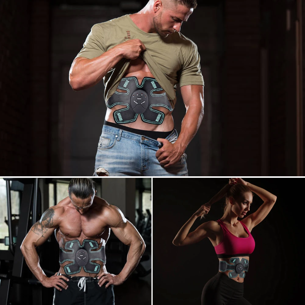 Electric Ab Belt Classic with 4 Levels of Intensity Electric Muscle