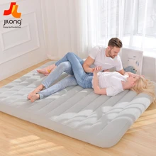 Флокирование удобная надувная кровать ПВХ портативный надувной матрас Экологически чистый Открытый Кемпинг