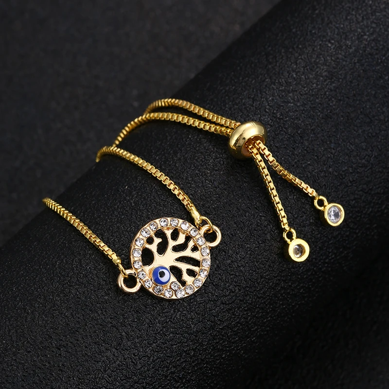 charm Tree Of Life Jewelry Bracelets Supplies Gold/KC Gold Evil Eye Charm For Women Men Gift | Украшения и аксессуары