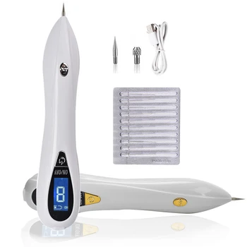 

Skin Care Plasma Pen Laser Skin Tag Removal Machine Freckle Tattoo Mole Warts Removal Pen Sweep Dark Spot Facial Beauty Massager
