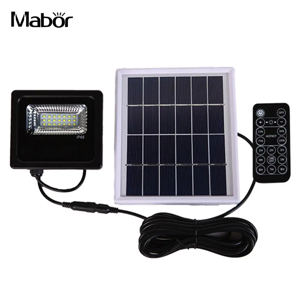 

Solar Spotlights Timing IP66 Remote Control 21LED 10W Induction Light Garden Lamp Home Outdoor Non Polar Dimming Security Lamp
