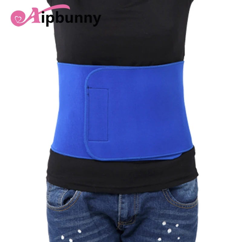 Aipbunny Soft Men Women Sports Waist Support Fitness Lumbar Brace Yoga