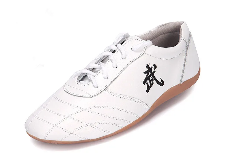 Классические кроссовки из воловьей кожи с резиновой подошвой, мужская обувь высокого качества, обувь для кунг-фу, кроссовки wushu taiji