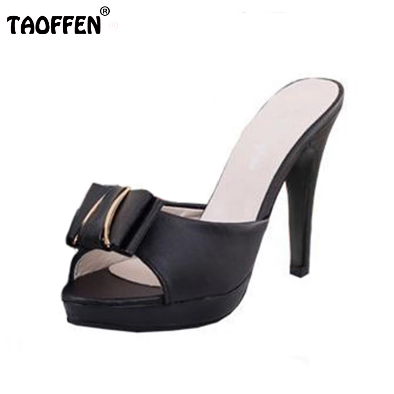 

woman fashion open toe high heels sandals women bowknot bowtie slippers shoes sexy high heel party shoes size 34-39 WA0592