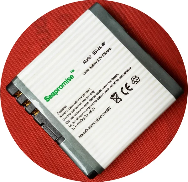 Аккумулятор SEAPROMISE BL6P для Nokia N85 N86 C7 X7 мобильный телефон розничная продажа