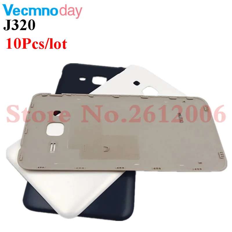 

Vecmnoday 10Pcs/lot Housing For Samsung Galaxy J3 2016 J320 J320F J320H Back Cover Case Battery Rear Door Replacement Parts