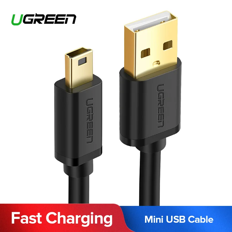 

Ugreen Mini USB Cable Mini USB to USB Fast Data Charger Cable for MP3 MP4 Player Car DVR GPS Digital Camera HDD Mini USB