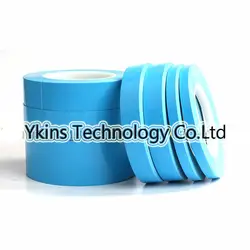 Синий 2-50 мм 25 MGlass волокно Термальность двусторонняя клейкая лента Термальность ly Проводящие ленты теплопроводности лента для