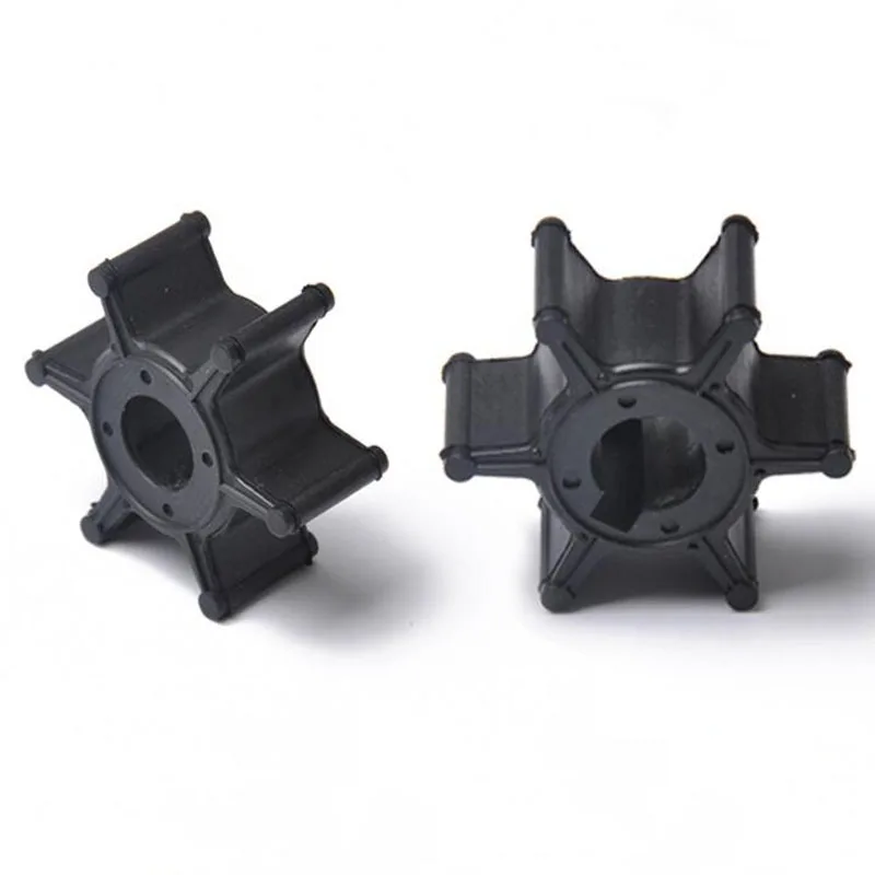 

YG 2pcs Motorcycle Outboard Water Pump Impeller 6L5-44352-00 Black for Yamaha Moto Accessories