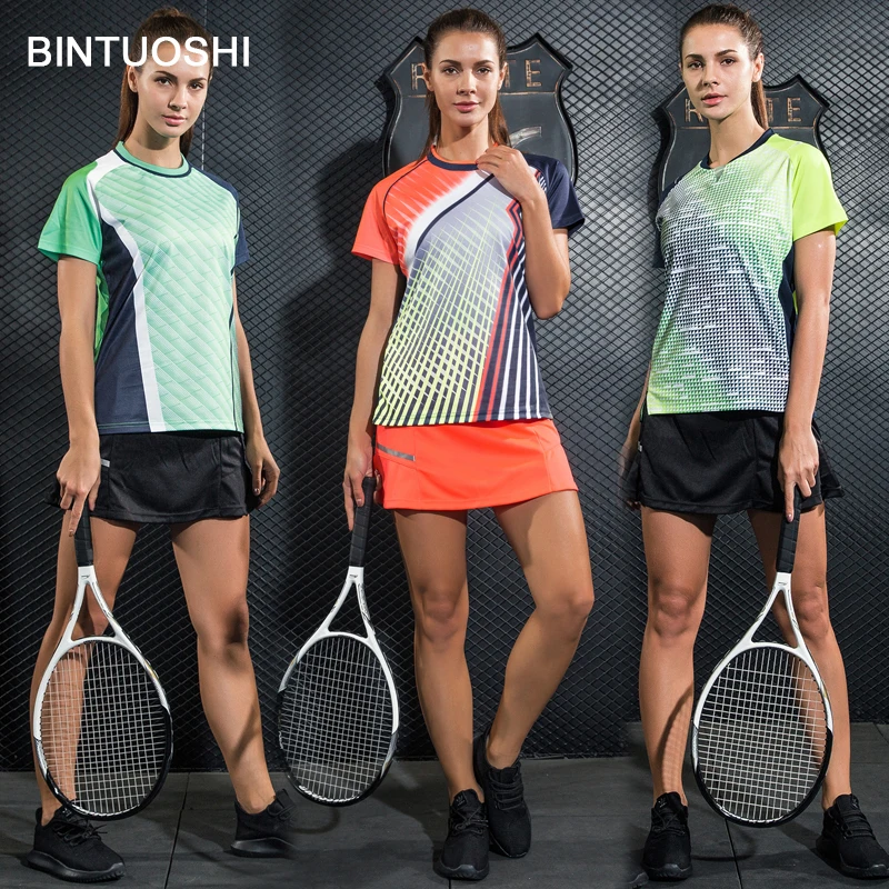 Download Aliexpress.com : Buy BINTUOSHI Women Tennis Shirt Set ...