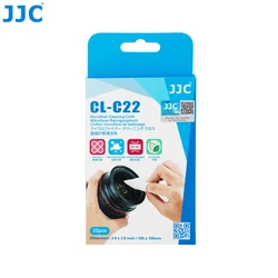 JJC Microfiber Cleaning Cloth 22PCS Glasses Wipes Cloth for Glasses, Lens, Screens Phone, Electronics, Camera Lens Cleaner