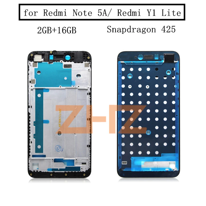 Для Xiaomi Redmi Note 5A/ Y1 Lite средняя рамка пластина поддержка ЖК Лицевая панель Корпус