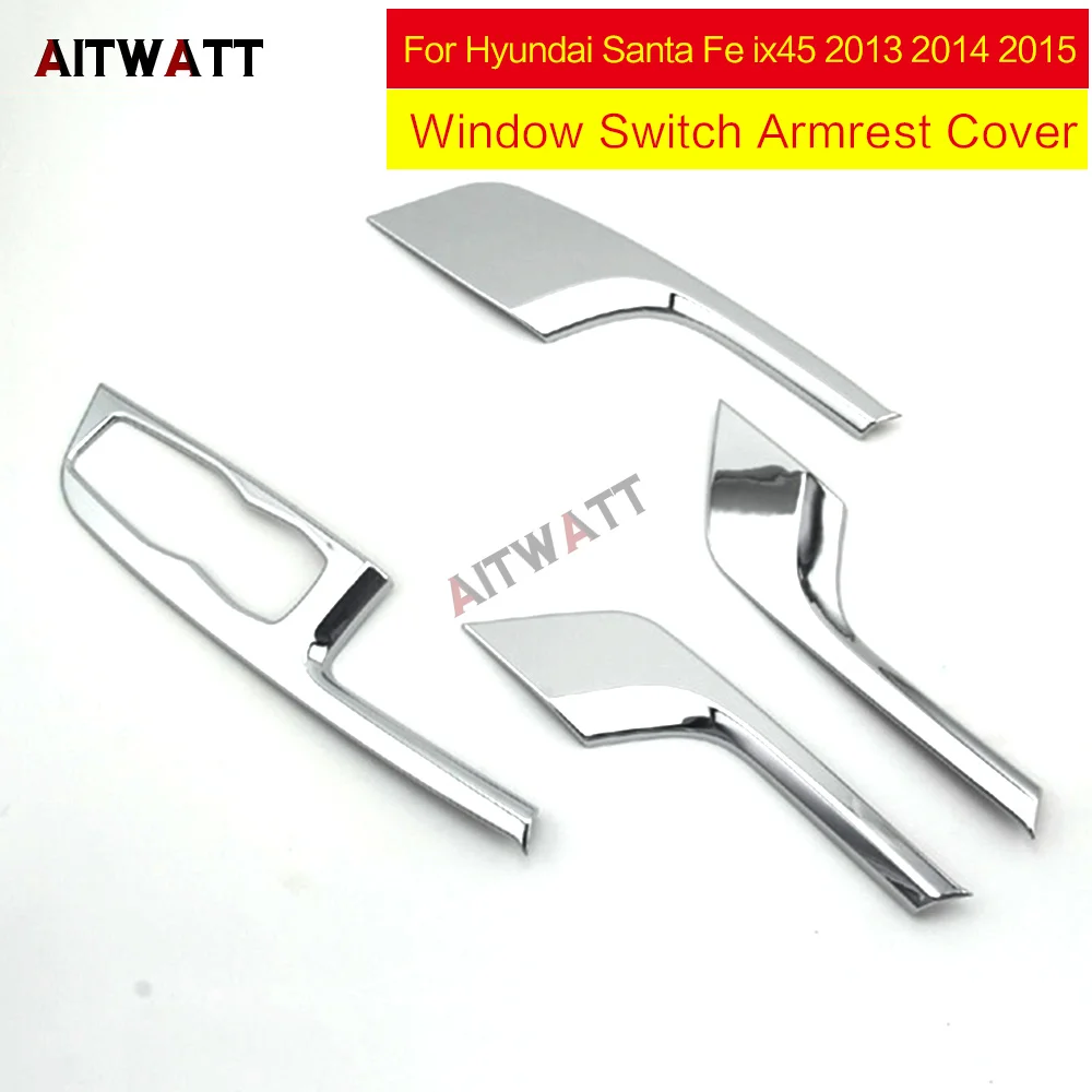 AITWATT для Hyundai Santa Fe ix45 2013 2014 2015 ABS Матовый переключатель подъема окна подлокотник