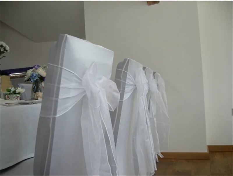 Organza Chair Sashes Chair Cover Bows & Table Runner for Sale UK 