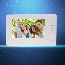 7 inch TFT Color Video Door Phone Indoor Monitor Machine Screen Video Door Bell Without IR Camera For DIY Intercom System-V70F