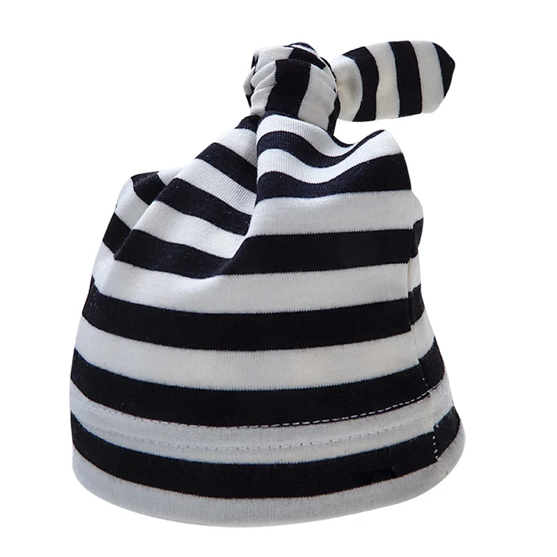 Модная детская шапочка, мягкая детская шапочка из хлопка, 29 цветов, полосатые шапочки для малышей, шапки для новорожденных, реквизит для фотосессии - Цвет: Color19