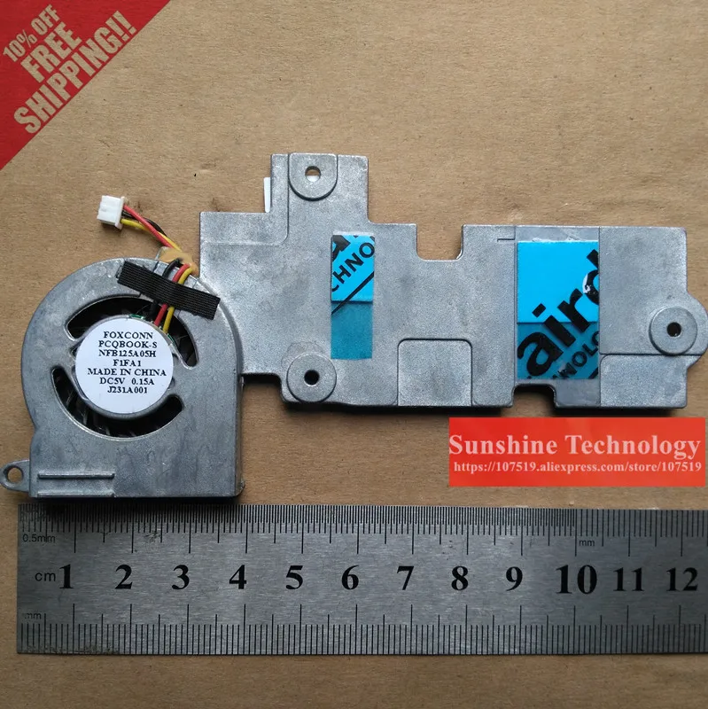 

New laptop CPU Cooling Fan For Foxconn SZ901 NFB125A05H 10"