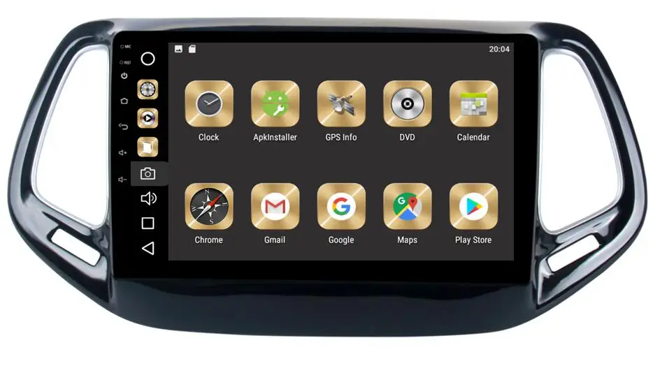 Excellent 4GB Ram 8-Core 32GB Flash 9inch Android 9.0 Car Dvd Gps For Jeep Compass 2017  Car Pc Multimedia Audio Radio Stereo Head Unit 5