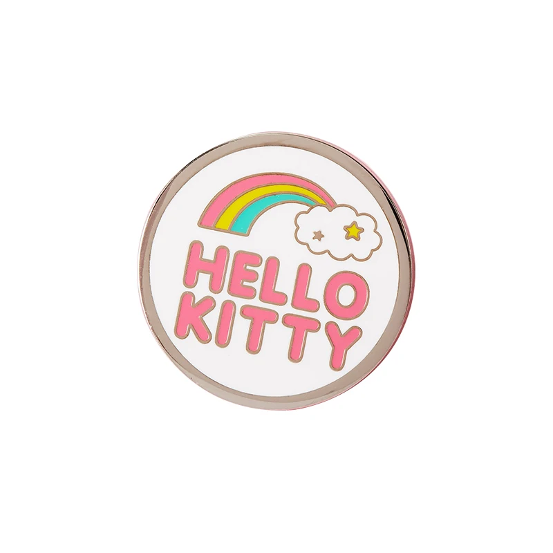 

Hello Kitty Rainbow Cloud Enamel Pin