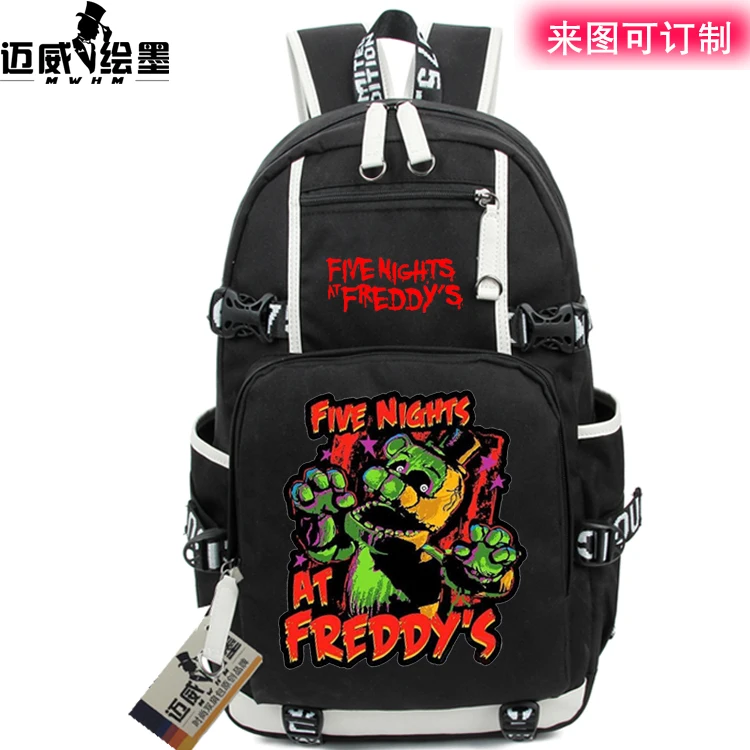 Рюкзак Five Nights at Freddy для женщин и подростков, рюкзак Five Nights at Freddy, мужская сумка FNAF, школьные сумки, детские школьные рюкзаки