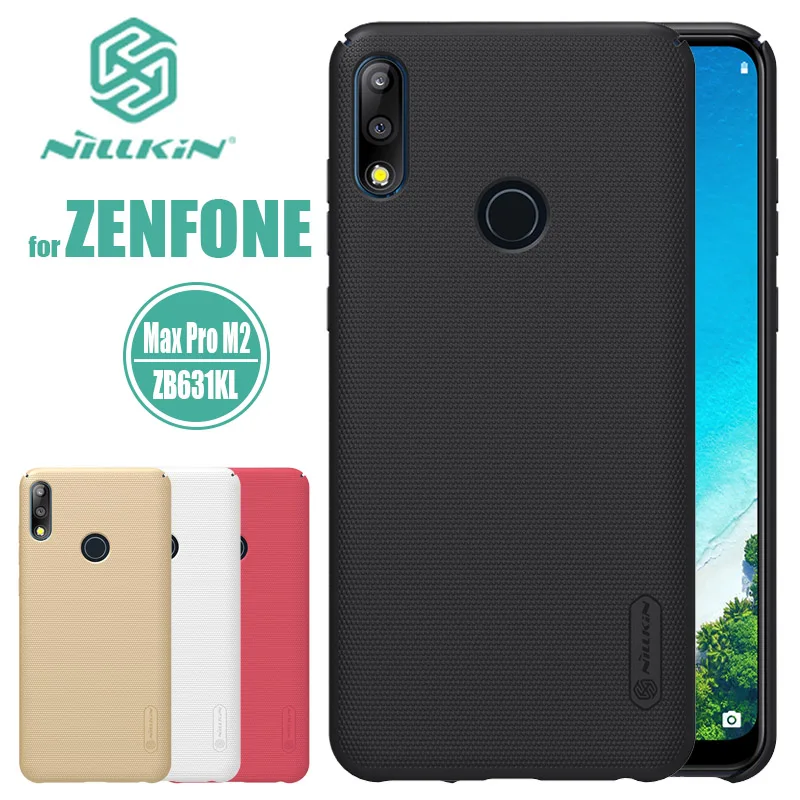 Для Asus Zenfone Max Pro M2 ZB631KL Nillkin супер матовый защитный жесткий чехол для Nilkin телефона |